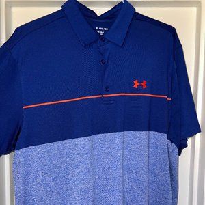 Men's XL Blue Under Armour Polo